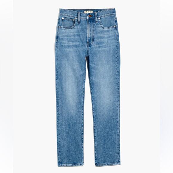 Madewell The Perfect Vintage Crop Jean in Greyton Wash Size 26 NWT